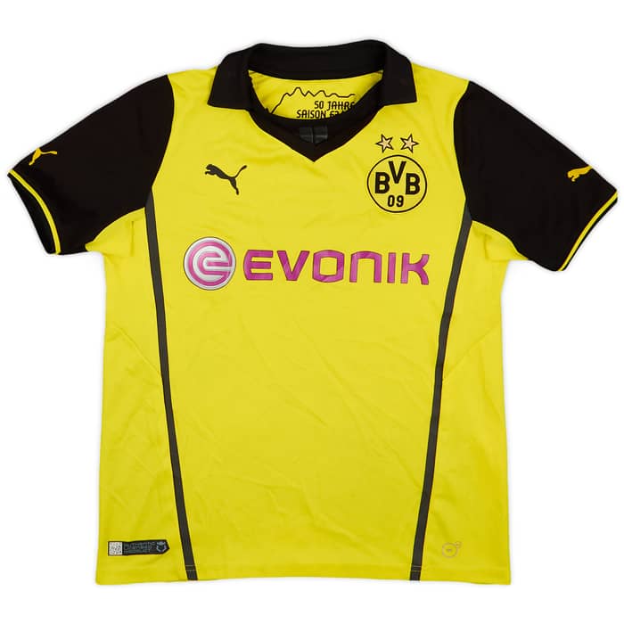 2013-14 Borussia Dortmund Home Shirt - 7/10 - (M.Boys)