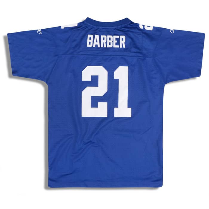 2005-06 New York Giants Barber #21 Reebok Premier Jersey (Home) Y