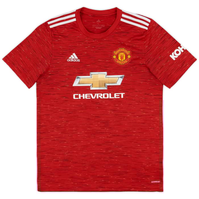 2020-21 Manchester United Home Shirt B.Fernandes #18 - 7/10 - (L)