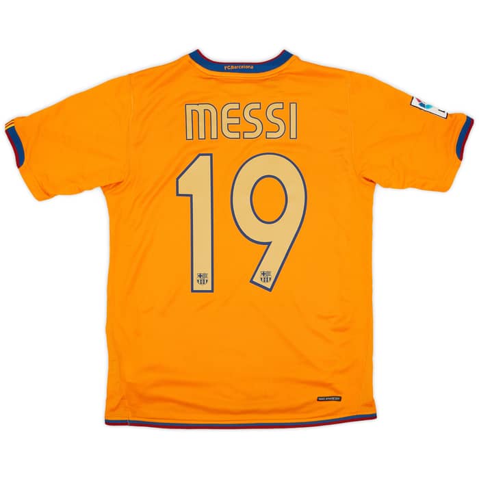 2006-08 Barcelona Away Shirt Messi #19 - 5/10 - (S)
