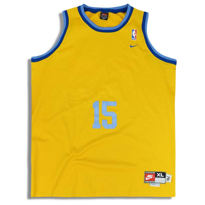 1976 Denver Nuggets Anthony #15 Nike Rewind Swingman Jersey (Alternate) XL