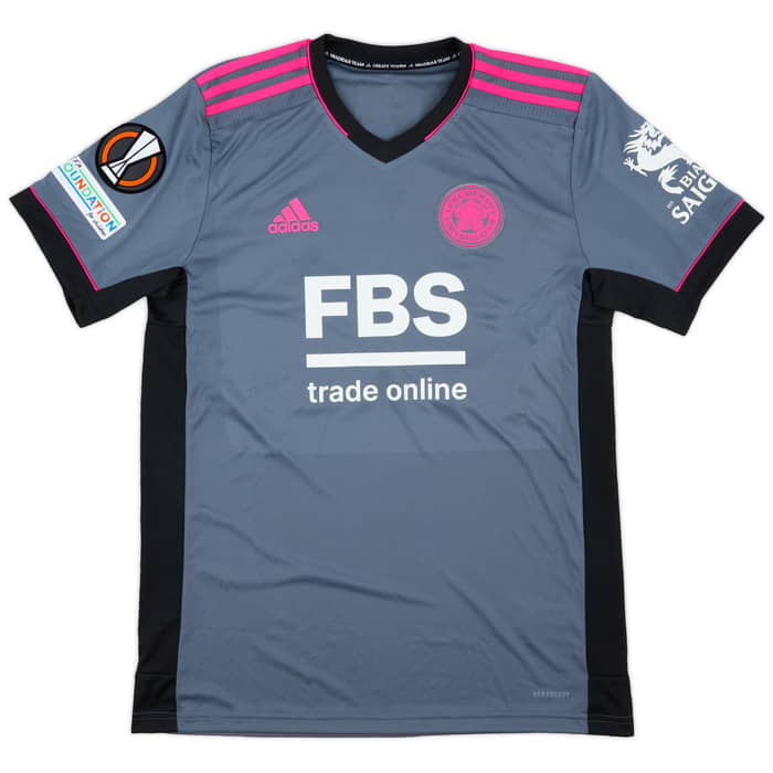 2021-22 Leicester Match Issue Europa League Third Shirt Daley-Campbell #38