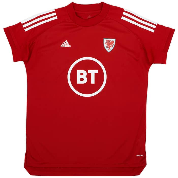 2020-21 Wales Women's adidas Training Shirt - 7/10