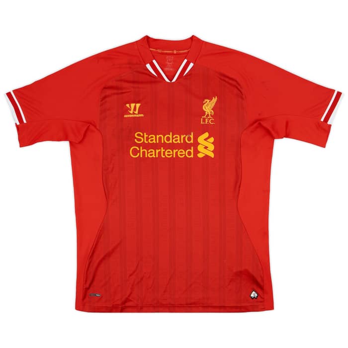 2013-14 Liverpool Home Shirt Gerrard #8 - 6/10 - (XXL)
