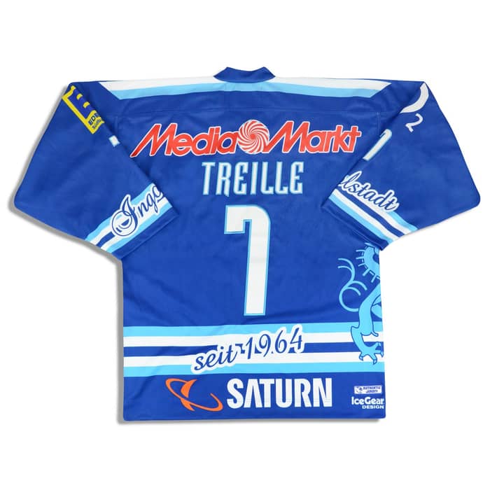 2007-08 ERC Ingolstadt Treille #7 Ice Gear Jersey (Home) XL