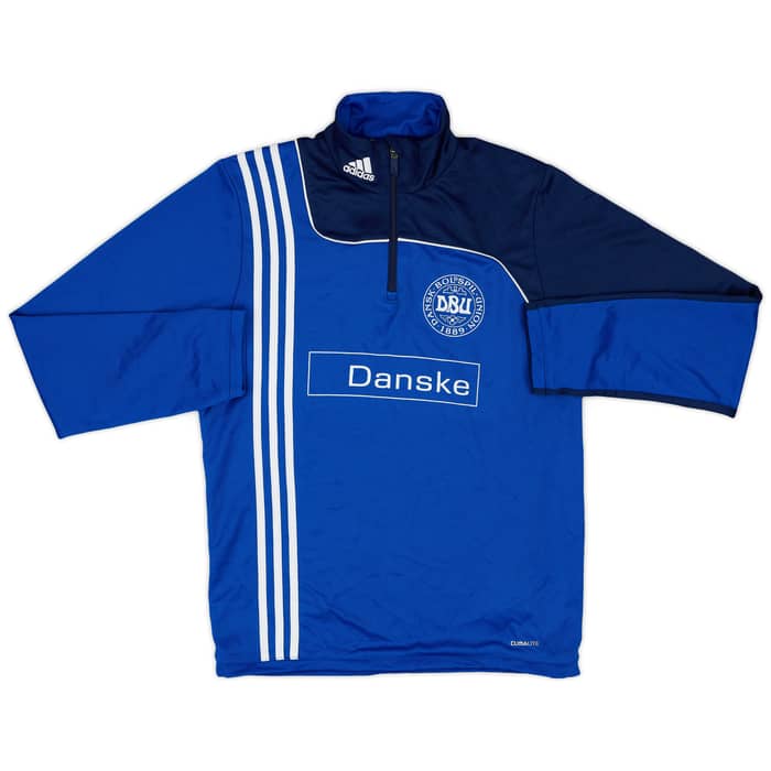 2012-13 Denmark adidas 1/4 Zip Drill Top - 6/10 - (S)