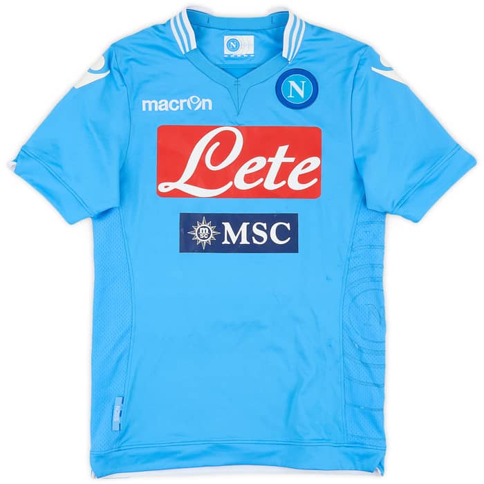 2013-14 Napoli Home Shirt Higuain #9 - 7/10 - (S)