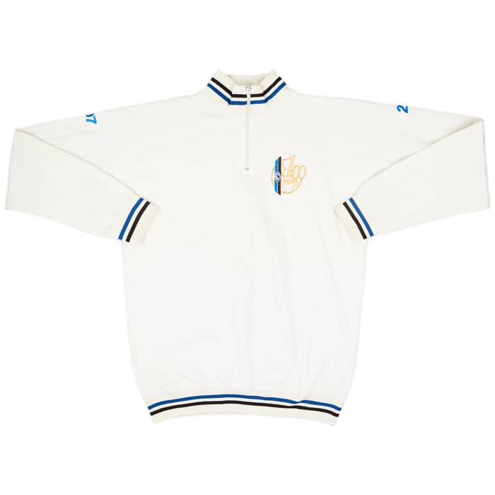 2007-08 Atalanta '100 Years' 1/4 Zip Sweat Top - 7/10 - (XL)