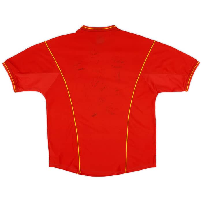 2000-01 Lens Signed Home Shirt - 4/10 - (M)