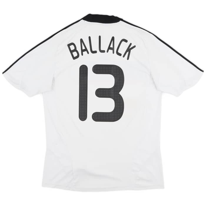 2008-09 Germany Home Shirt Ballack #13 - 6/10 - (M)