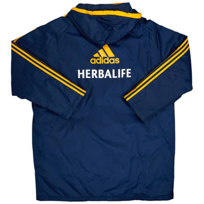 2011-12 LA Galaxy adidas Padded Bench Coat - 8/10 - (3XL)