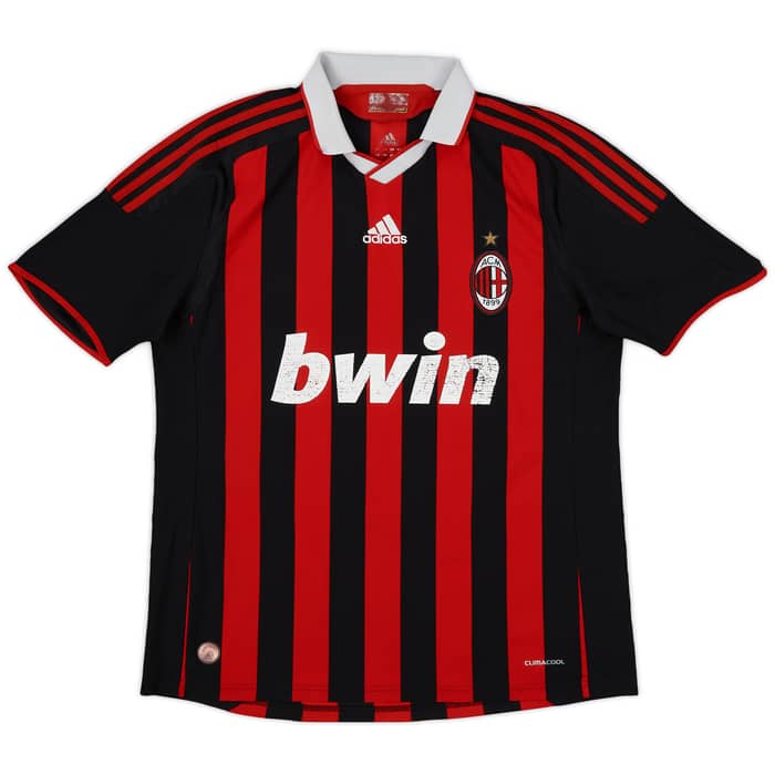 2009-10 AC Milan Home Shirt Pato #7 - 6/10 - (L)