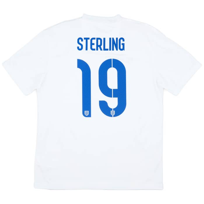 2014-15 England Home Shirt Sterling #19 - 9/10 - (L)