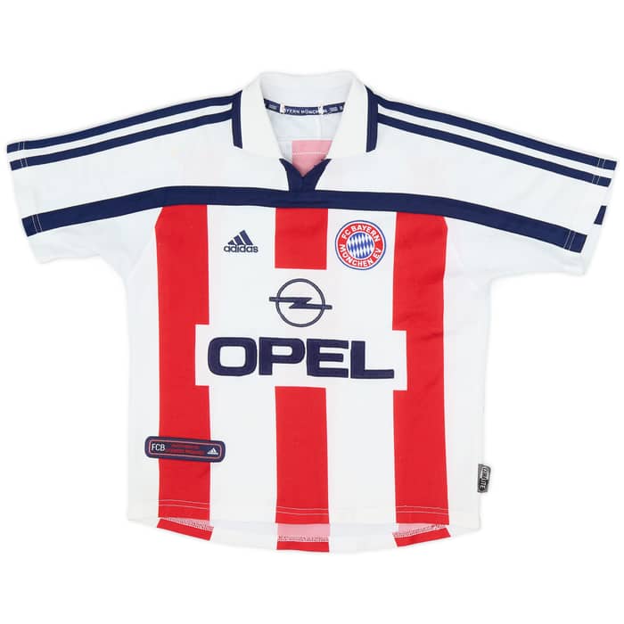 2000-01 Bayern Munich Away Shirt Sforza #10 - 8/10 - (S.Boys)