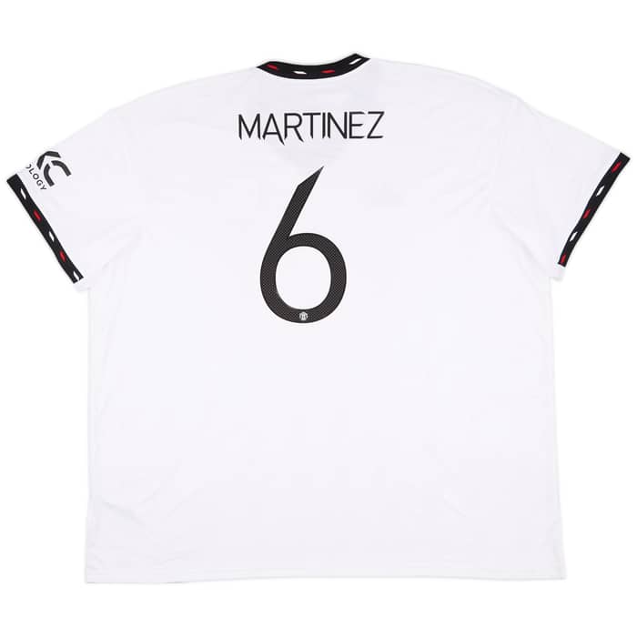 2022-23 Manchester United Away Shirt Martinez #6 (4XL)