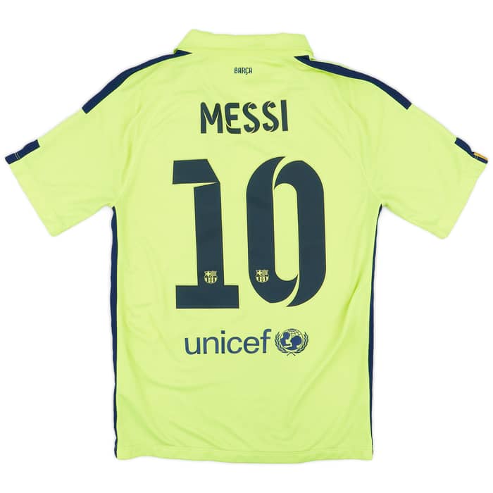 2014-15 Barcelona Third Shirt Messi #10 - 7/10 - (S)