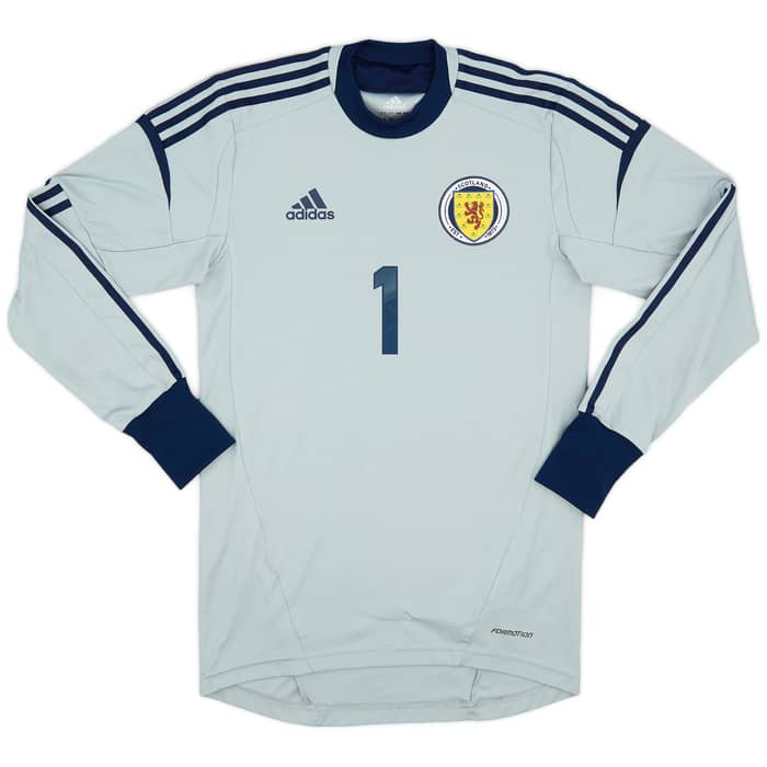 2011-13 Scotland Player Issue GK Shirt - 8/10 - (S)