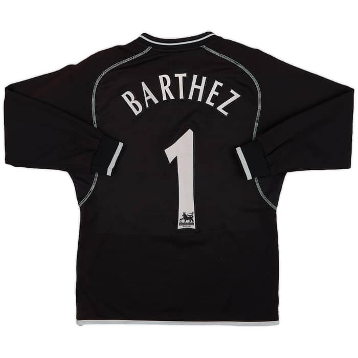2000-02 Manchester United GK Shirt Barthez #1 - 6/10 - (L.Boys)