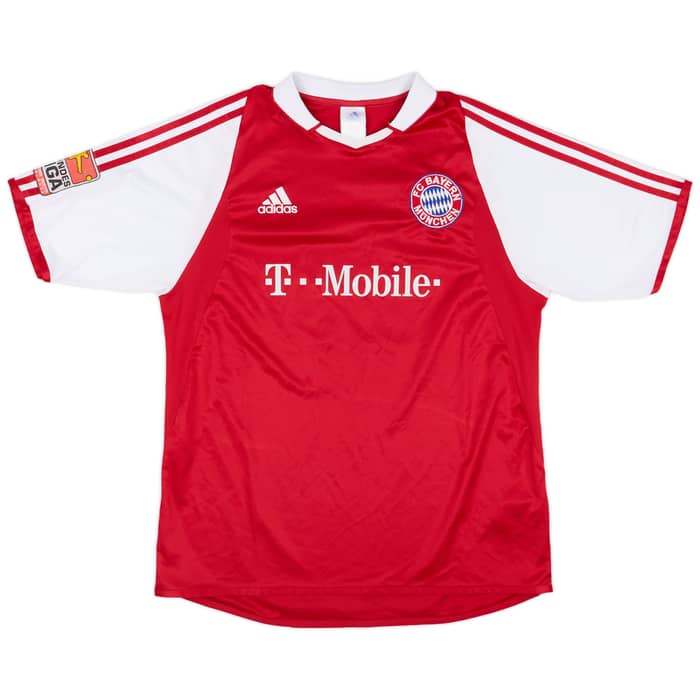 2003-04 Bayern Munich Home Shirt Makaay #10 - 5/10 - (XL.Boys)