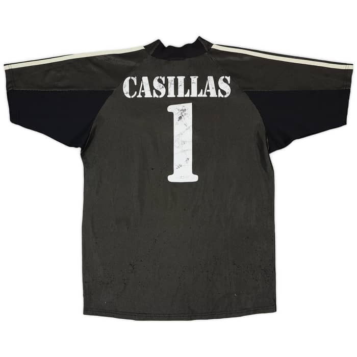 2002-03 Real Madrid Centenary S/S GK Shirt Casillas #1 - 4/10 - (S)