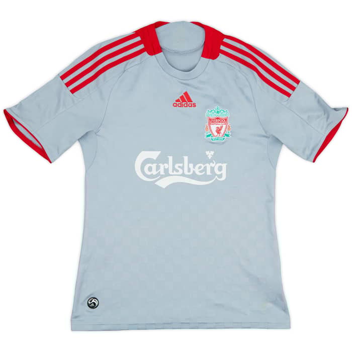 2008-09 Liverpool Away Shirt Gerrard #8