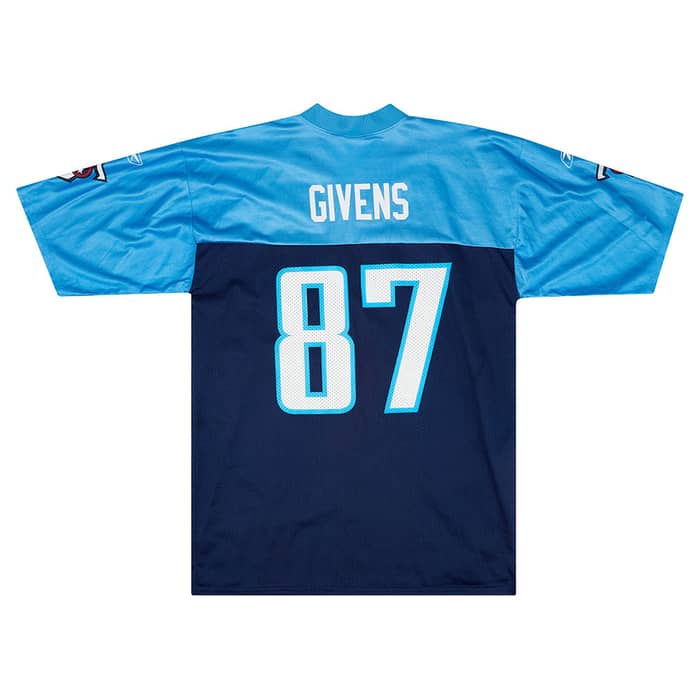 2006 Tennessee Titans Givens #87 Reebok Replica Jersey (Home) L
