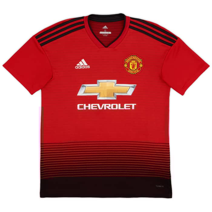 2018-19 Manchester United Home Shirt Shaw #23 - 8/10 - (S)