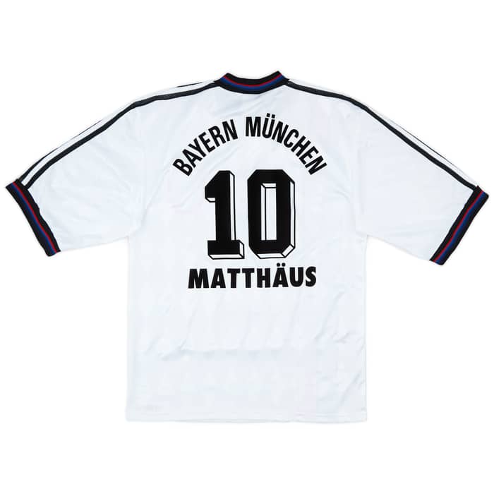 1996-98 Bayern Munich Away Shirt Matthaus #10 - 8/10 - (S)