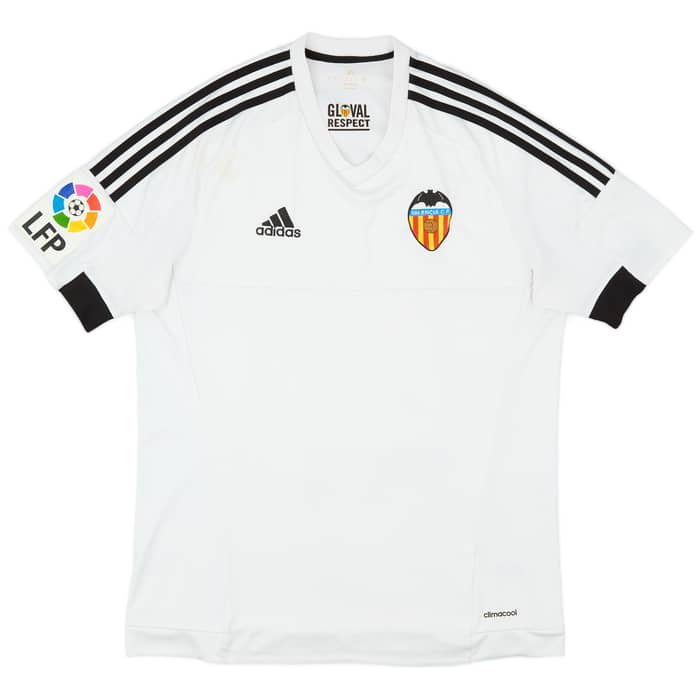 2015-16 Valencia Home Shirt - 8/10 - (M)