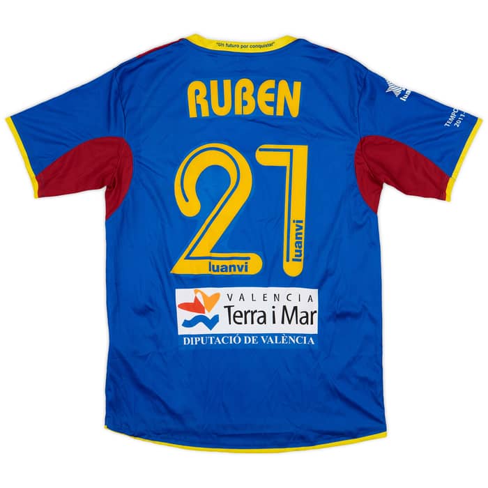 2011-12 Levante Home Shirt Ruben #21 - 6/10 - (M)