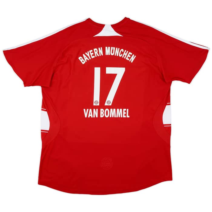 2008-09 Bayern Munich Home Shirt van Bommel #17 - 7/10 - (L)