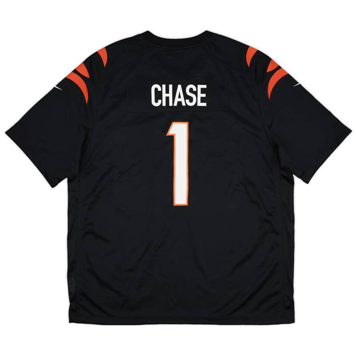 2021-24 Cincinnati Bengals Chase #1 Nike Game Home Jersey (XXL)