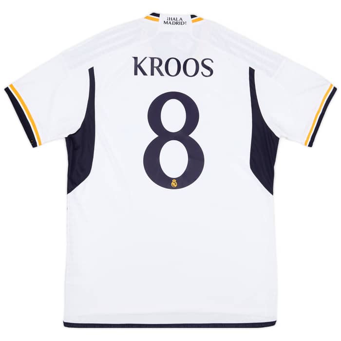 2023-24 Real Madrid Authentic Home Shirt Kroos #8 (XL)