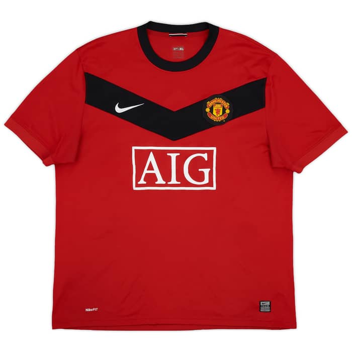 2009-10 Manchester United Home Shirt Berbatov #9