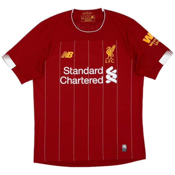 2019-20 Liverpool Home Shirt Virgil #4 - 10/10 - (S)