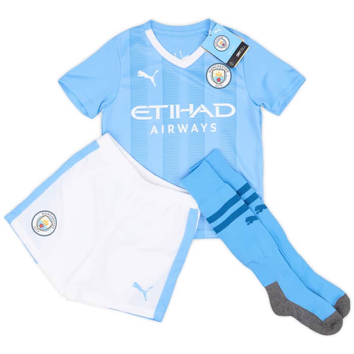 2023-24 Manchester City Home Full Kit (Little Kids)