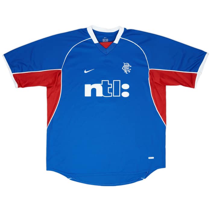 2001-02 Rangers Home Shirt McCoist #9 - 9/10 - (XL)