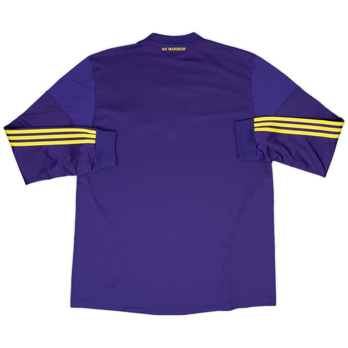 2013-14 NK Maribor Home L/S Shirt - 9/10 - (XL)