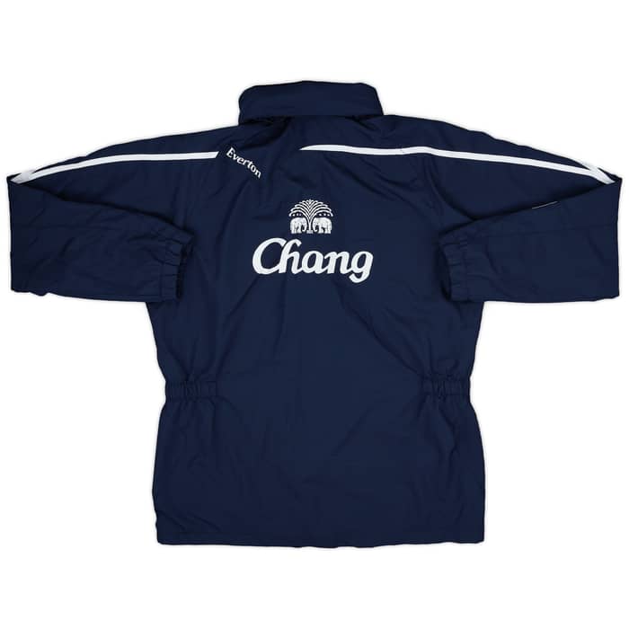 2007-08 Everton Umbro Hooded Rain Jacket - 9/10 - (M)