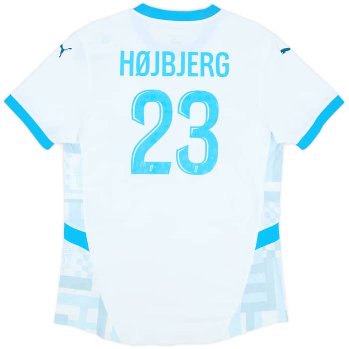 2024-25 Olympique Marseille Authentic Home Shirt Hojbjerg #23