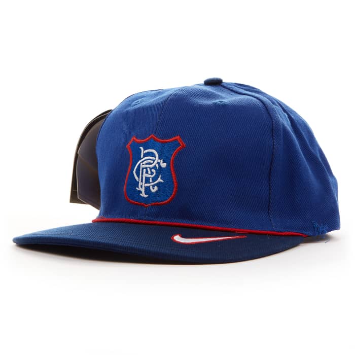 1997-98 Rangers Nike Cap - 9/10 - (Adults)