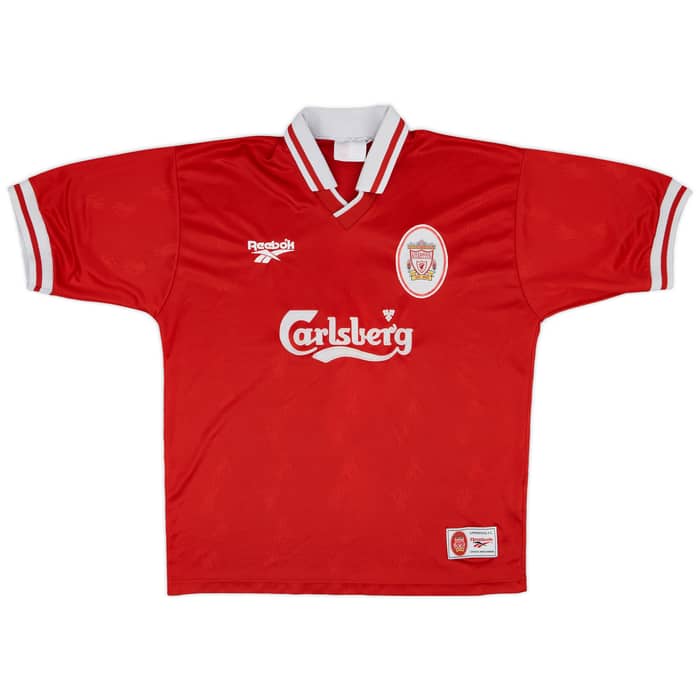 1996-98 Liverpool Home Shirt Fowler #9 - 5/10 - (L)