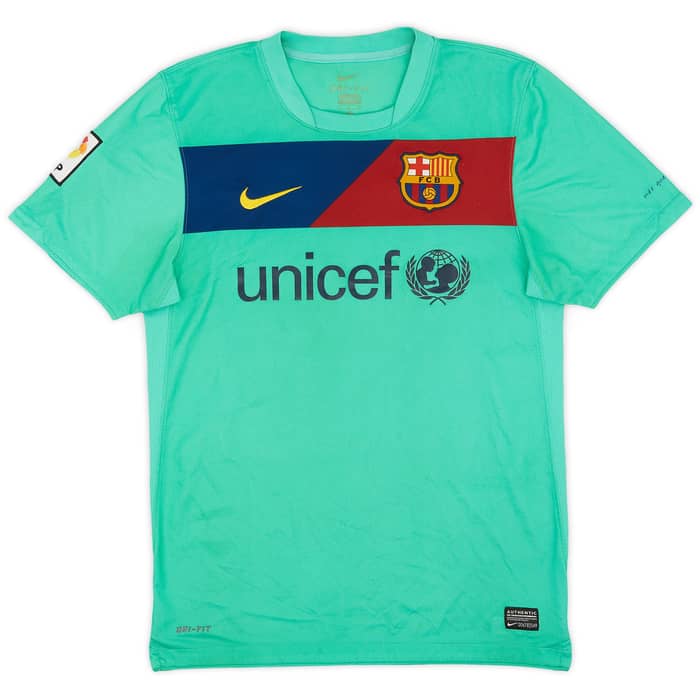 2010-11 Barcelona Away Shirt Messi #10 - 8/10 - (S)