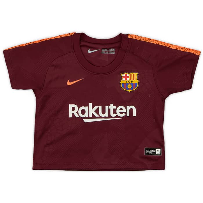 2017-18 Barcelona Third Shirt - 7/10 - (3-6 Months)