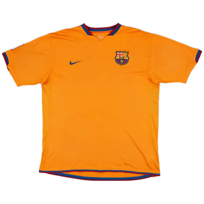 2006-08 Barcelona Away Shirt Messi #19 - 6/10 - (XL)