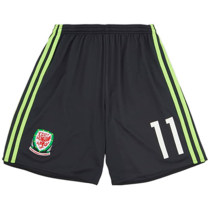 2016-17 Wales Player Issue Away Shorts - 7/10 - (S)