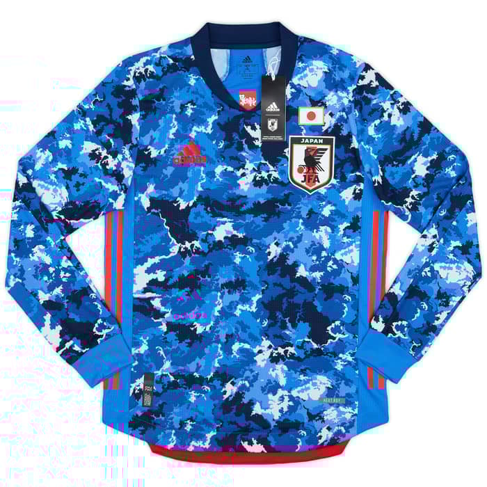 2020-21 Japan Player Issue Home L/S Shirt (S)
