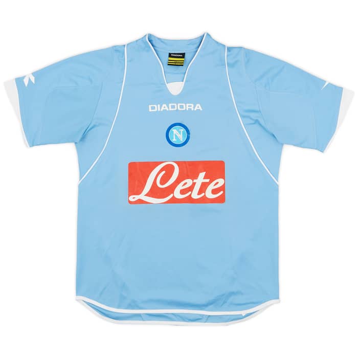 2007-08 Napoli Home Shirt - 6/10 - (S)