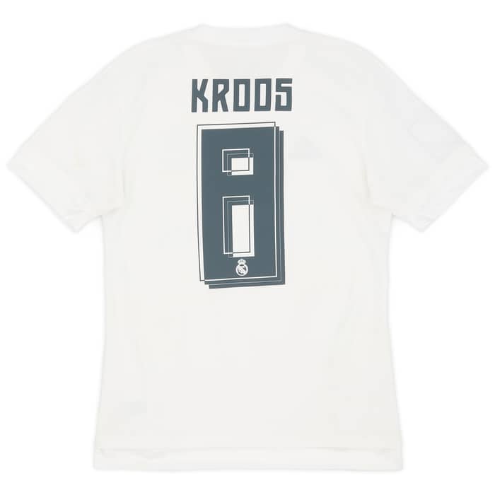 2015-16 Real Madrid Home Shirt Kroos #8 - 5/10 - (S)
