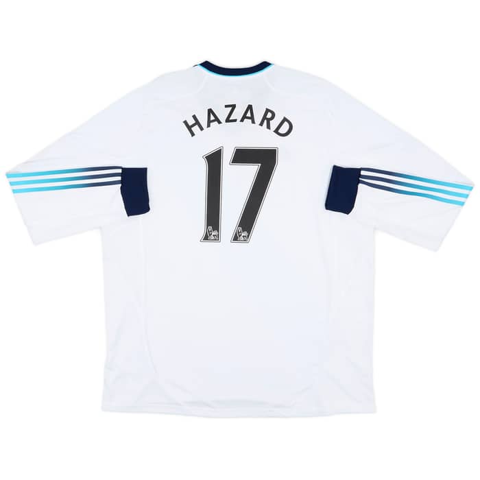 2012-13 Chelsea Away L/S Shirt Hazard #17 (XXL)